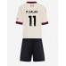 Maillot de foot Liverpool Mohamed Salah #11 Extérieur vêtements enfant 2025-26 Manches Courtes (+ pantalon court)